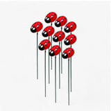Bella | Ladybug Garden Stake Set 10 Pieces