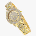 Evelynn| Elegante reloj de mujer de acero y cristal