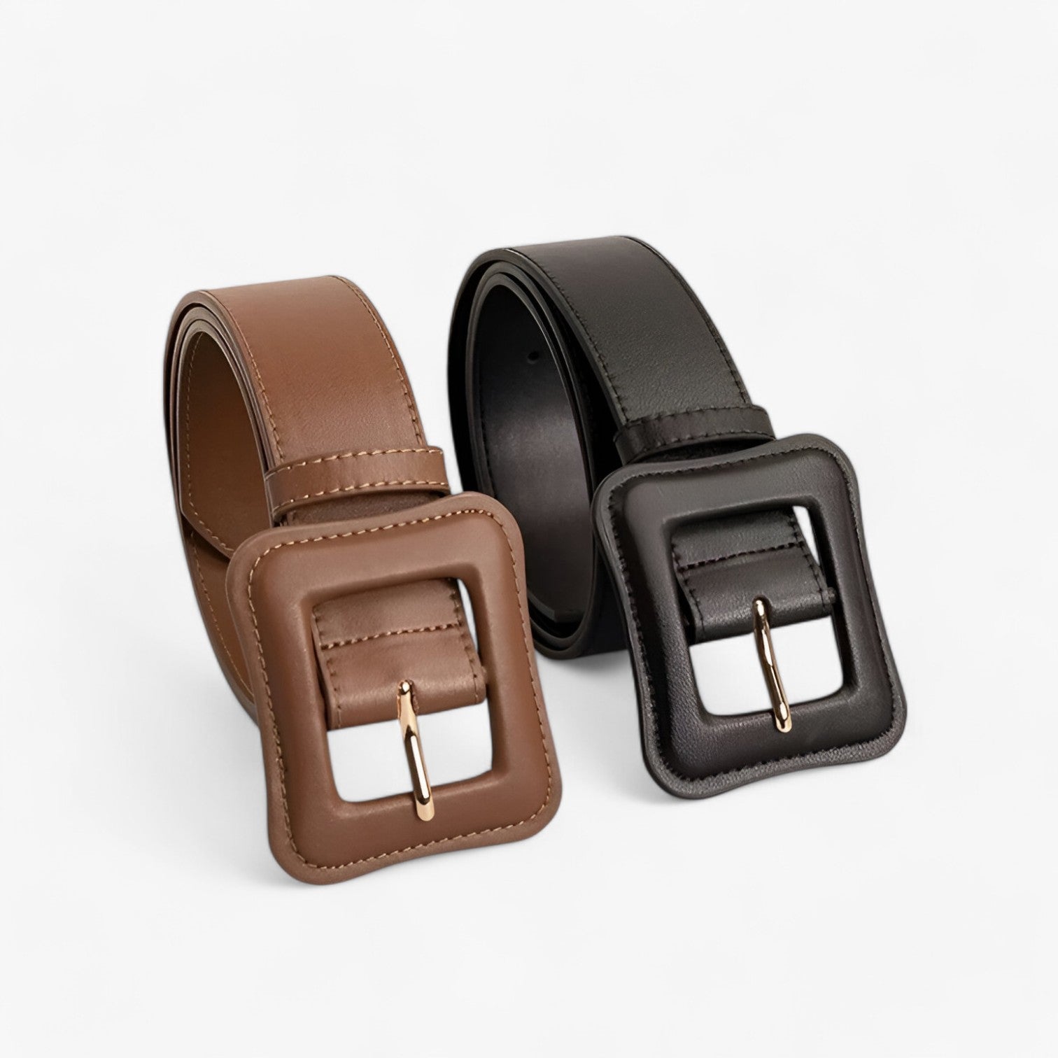 Arya | Bred Læderbælte – Tidens Uforanderlige Charme - - women's fashion - {{ product_tags }