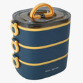 Frankie | Fiambrera impermeable de 2000ML con 3 compartimentos