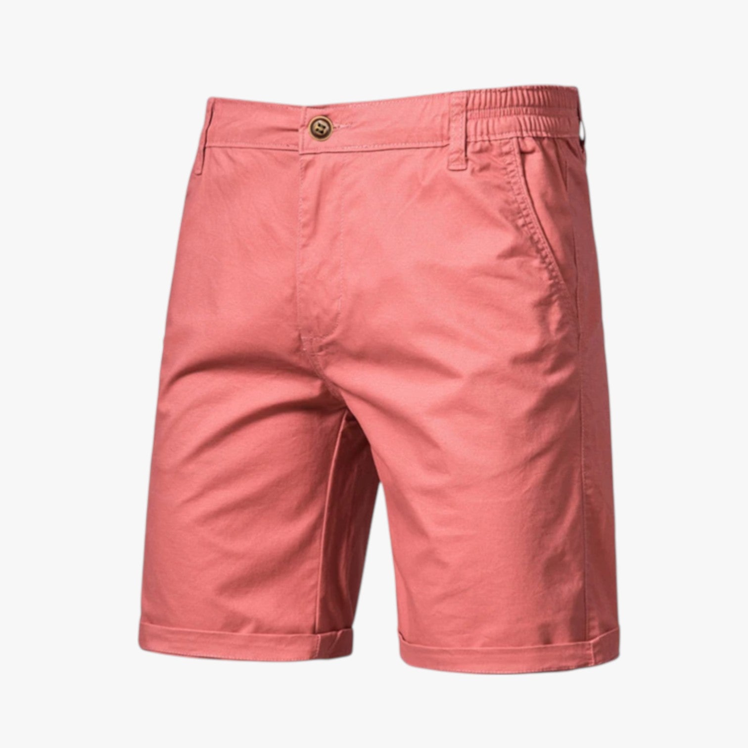 Grant | Herreshorts i stretchbomuld: premium komfort til afslapning - Læder Rosa - Grant | Herreshorts i stretchbomuld: premium komfort til afslapning - €25 - {{ product_tags }