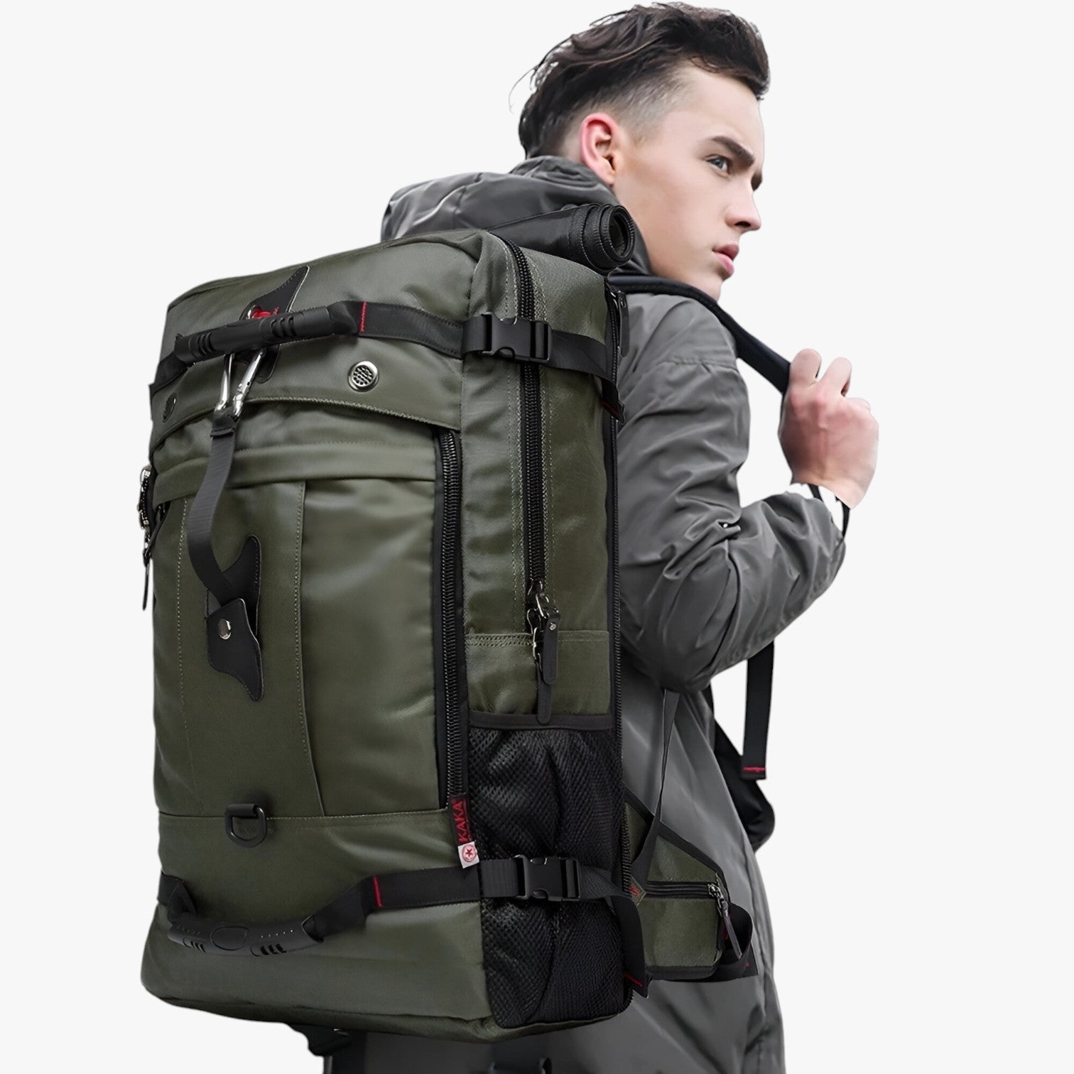 Jabari | 50L vandtæt rejsetaske – Rummelig, stærk og perfekt til rejser - - bags - {{ product_tags }