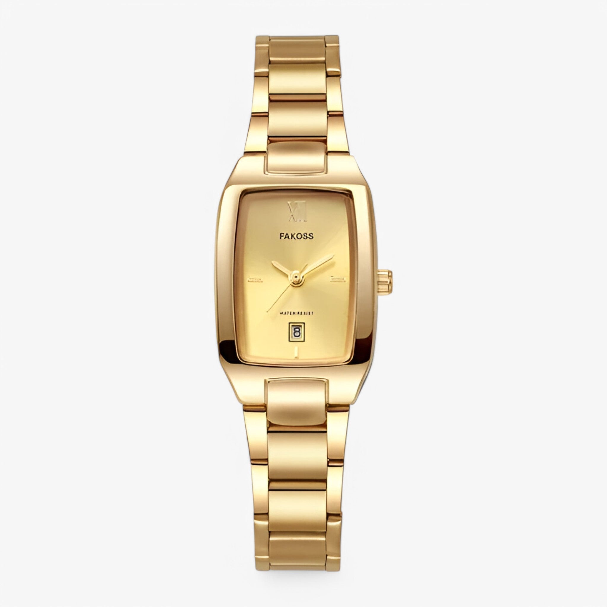 Ruth | Elegant dame quartz ur med firkantet urskive - guld guld - Ruth | Elegant dame quartz ur med firkantet urskive- €25 - {{ product_tags }