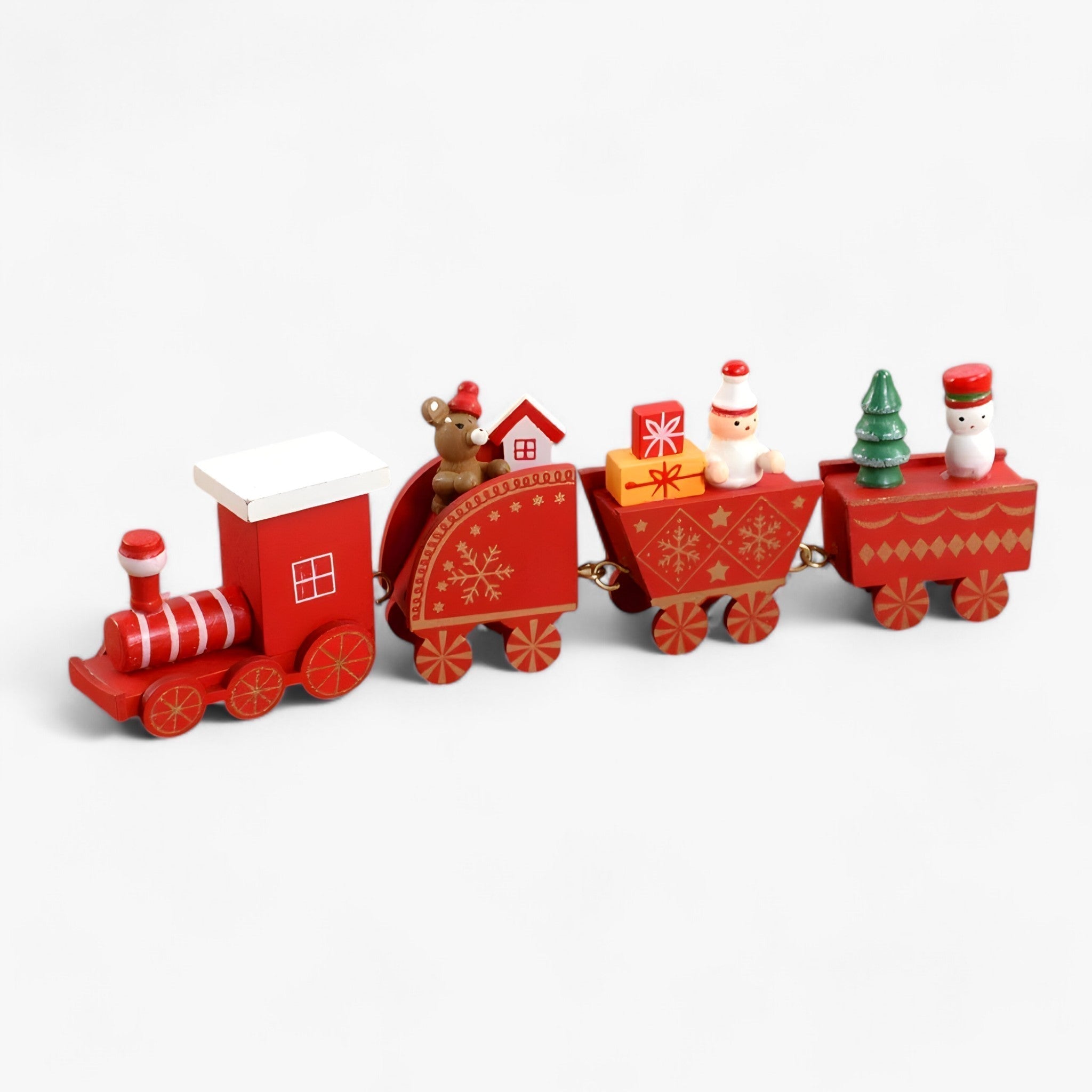 Finurlig | Julepynt af damptog i træ - Stil3 1 +1 GRATIS - christmas - {{ product_tags }