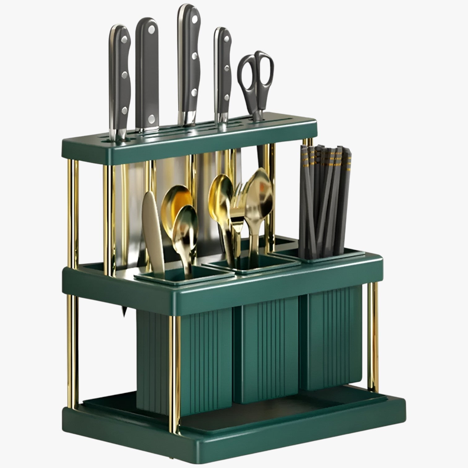 Emmelyn | Pladsbesparende køkkenorganisator – Hold dit køkkenbord pænt - - house & garden - {{ product_tags }