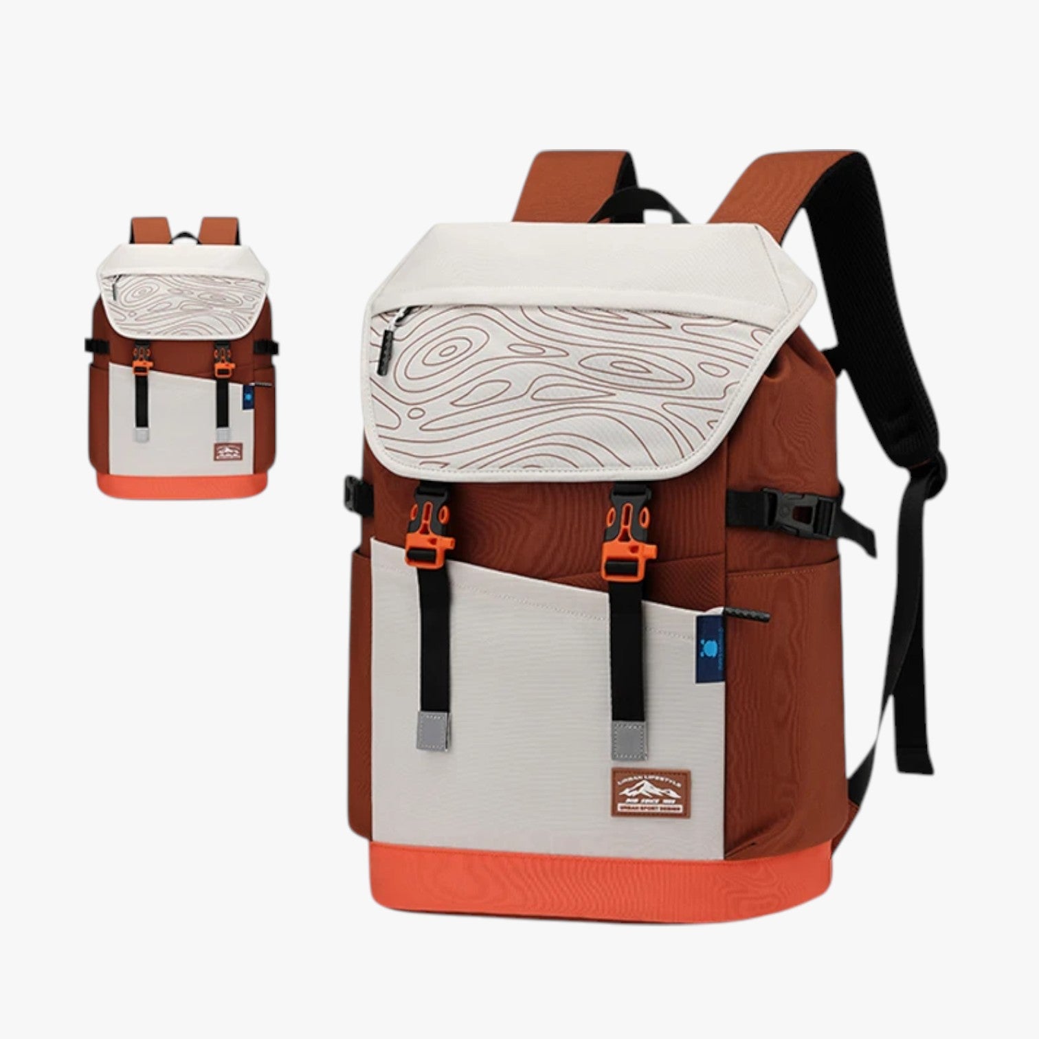Maxwell | Udendørs Rygsæk 40L Kompakt, rummelig, klar til eventyr - 15 tommer - Maxwell | Udendørs Rygsæk 40L Kompakt, rummelig, klar til eventyr - €25 - {{ product_tags }