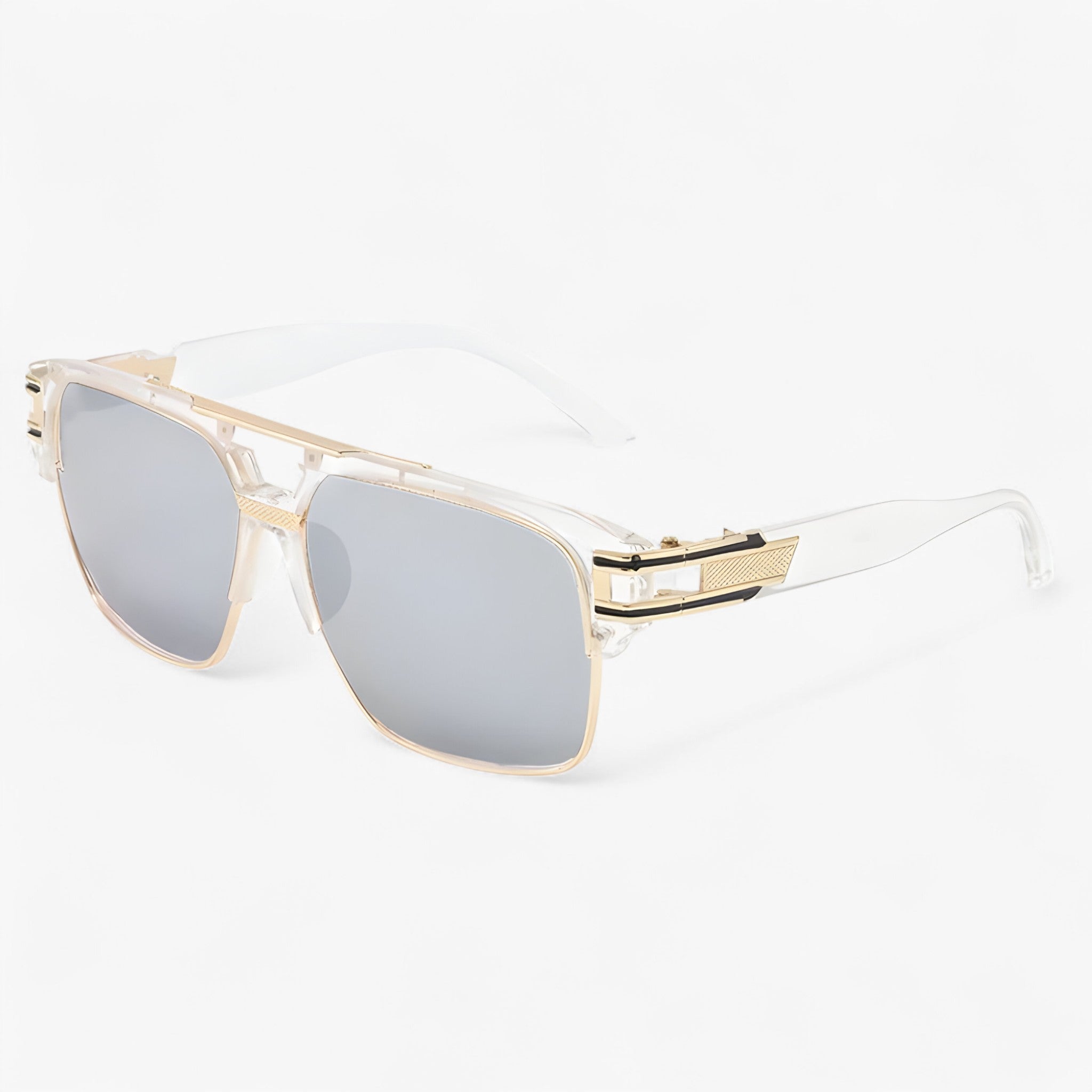Emil | Unisex klassiske firkantede spejlsolbriller - - men's fashion - {{ product_tags }