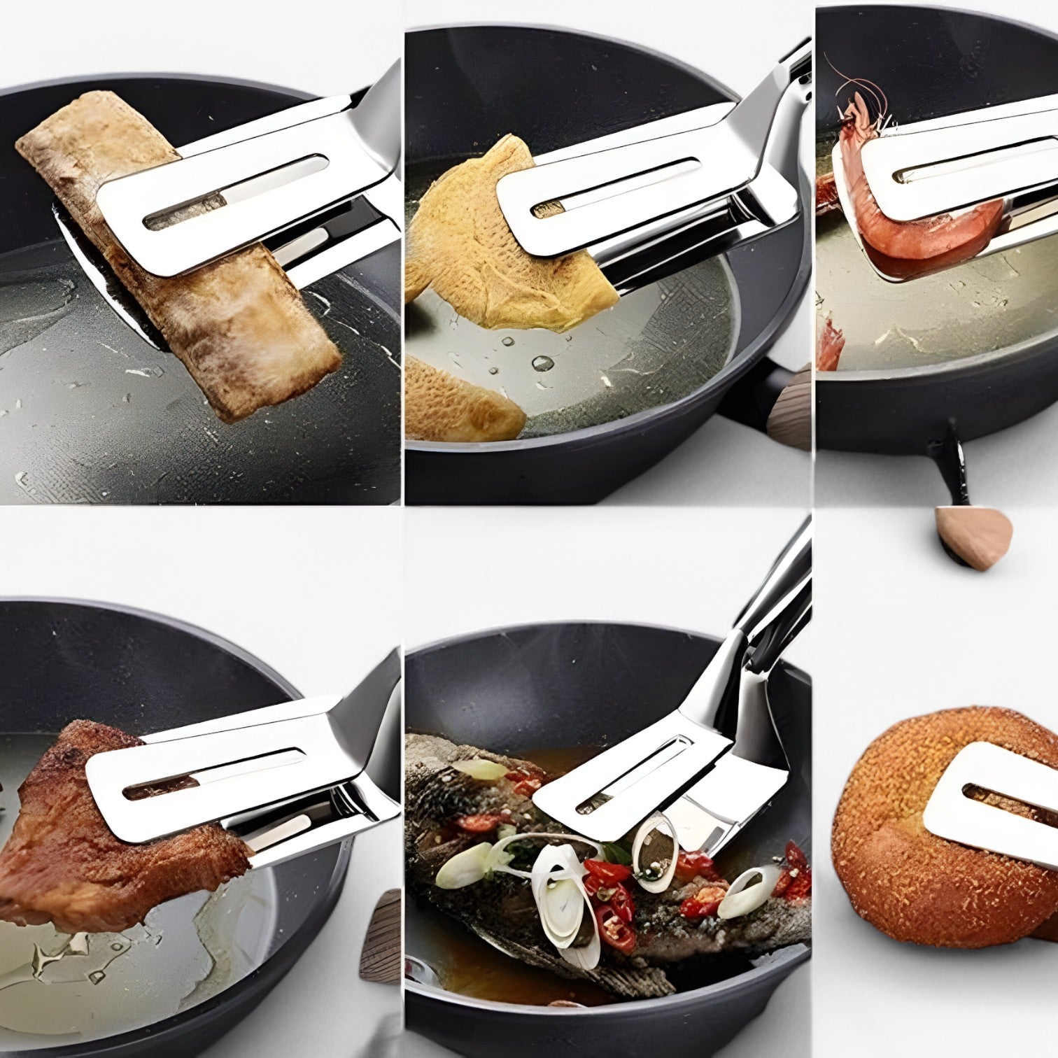 Alfie | Spatel i rustfrit stål - ikke-gribende og alsidig til perfekt grillning - - house & garden - {{ product_tags }