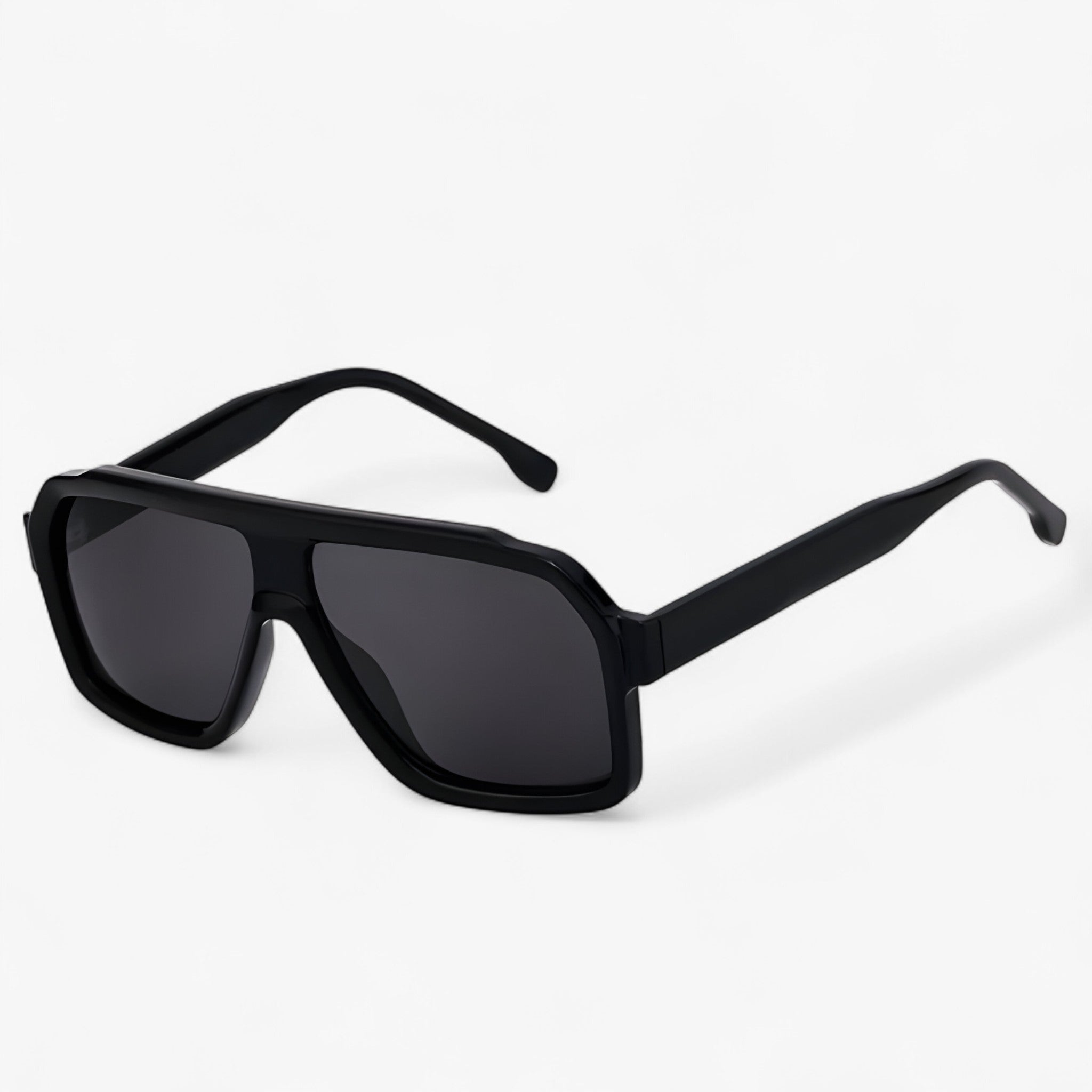 Viggo | Overdimensionerede Vindtætte Punk Solbriller - SortGrå - men's fashion - {{ product_tags }