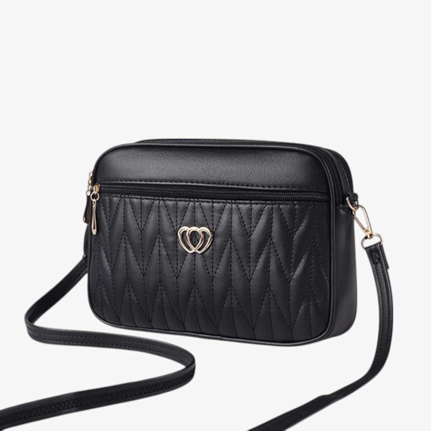 Mariah | Dameveske 2024 i myk PU-læder, elegant og alsidig - sort 26x7x18cm - Mariah | Dameveske 2024 i myk PU-læder, elegant og alsidig - €25 - {{ product_tags }