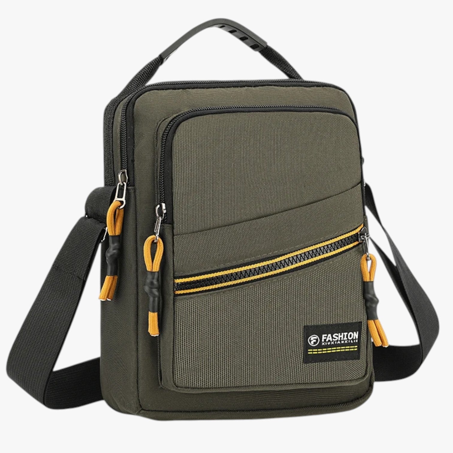 Zain | Rejseantifurto messenger-rygsæk til mænd - verde - bags - {{ product_tags }