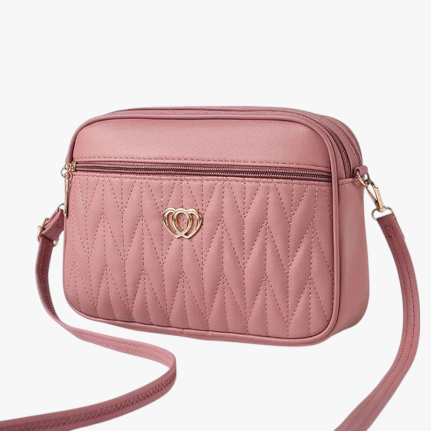 Mariah | Dameveske 2024 i myk PU-læder, elegant og alsidig - pink 26x7x18cm - Mariah | Dameveske 2024 i myk PU-læder, elegant og alsidig - €25 - {{ product_tags }