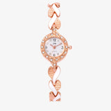 Junifer | Steel women's watch with rhinestones and quartz movement