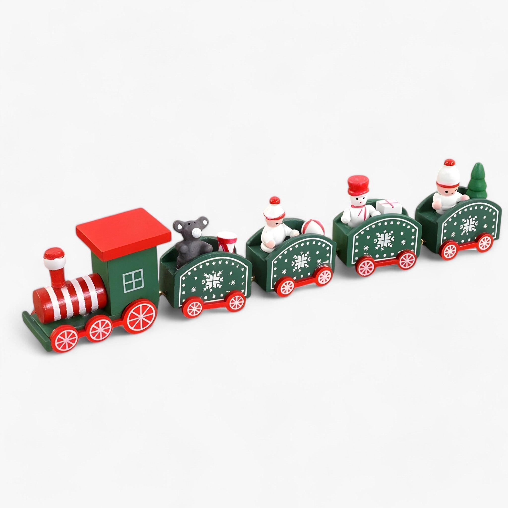 Finurlig | Julepynt af damptog i træ - Stil6 1 +1 GRATIS - christmas - {{ product_tags }