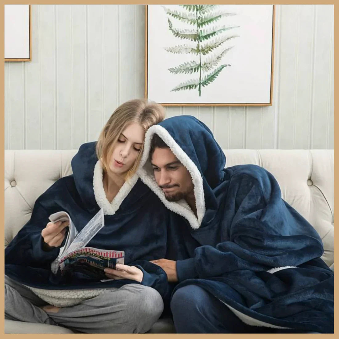 SNUGGY™ | Behagelig & Varme - Blå Énstørrelse passer alle - SNUGGY™ | Behagelig & Varme - €25 - {{ product_tags }