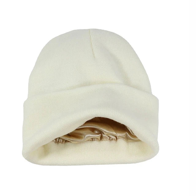 Satinforing hat - Slut med krøllet hår! - - winter - {{ product_tags }