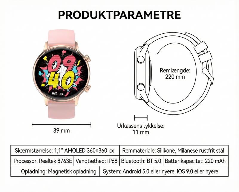 Størrelsesguide