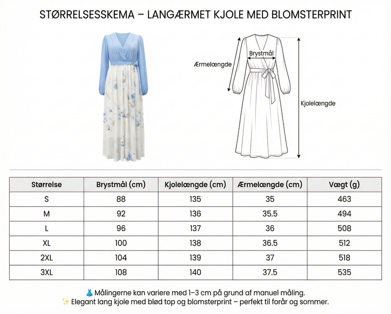 Størrelsesguide