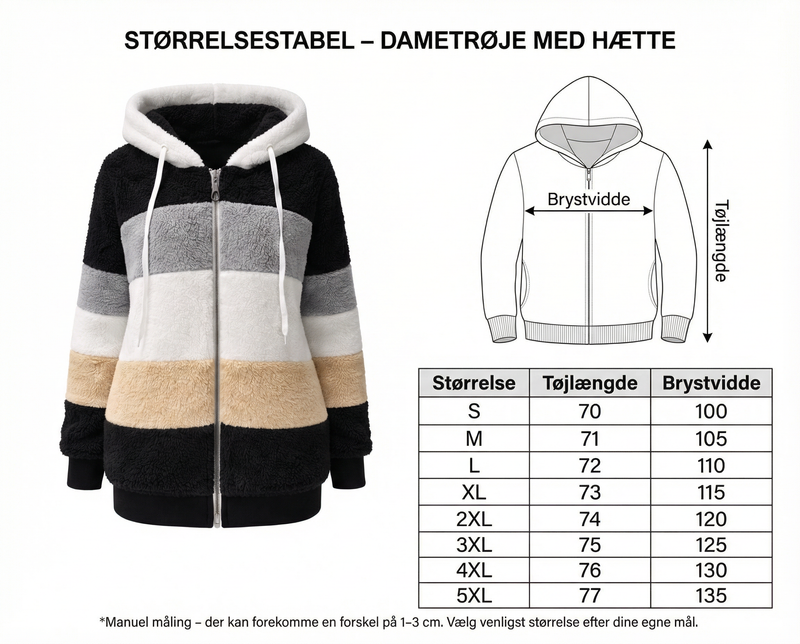 Størrelsesguide