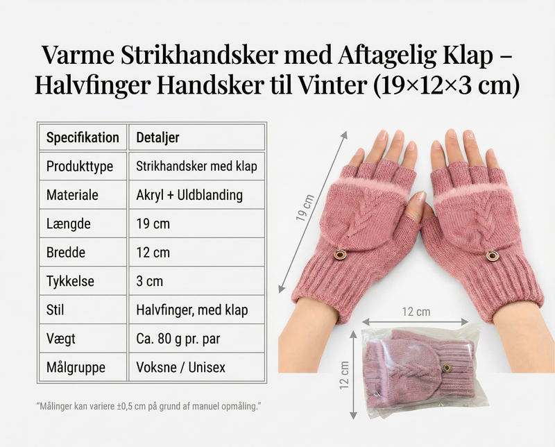 Størrelsesguide