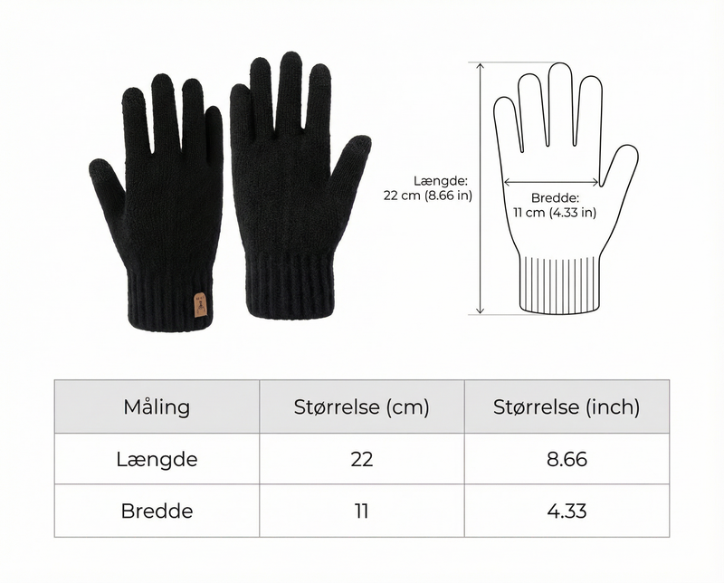 Størrelsesguide