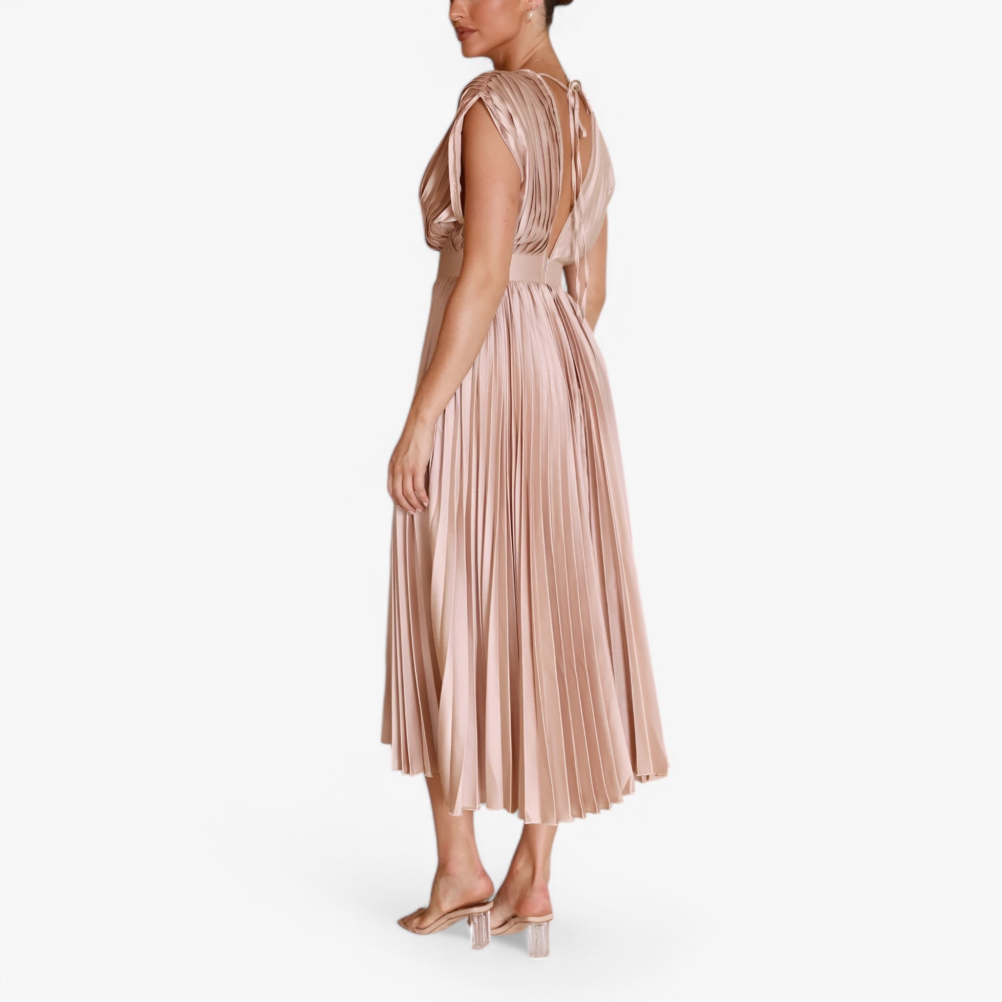Ava | Maxi plisserede kjole - Elegant og komfortabel - - women's fashion - {{ product_tags }