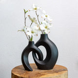 Gleora - Woven flower vase