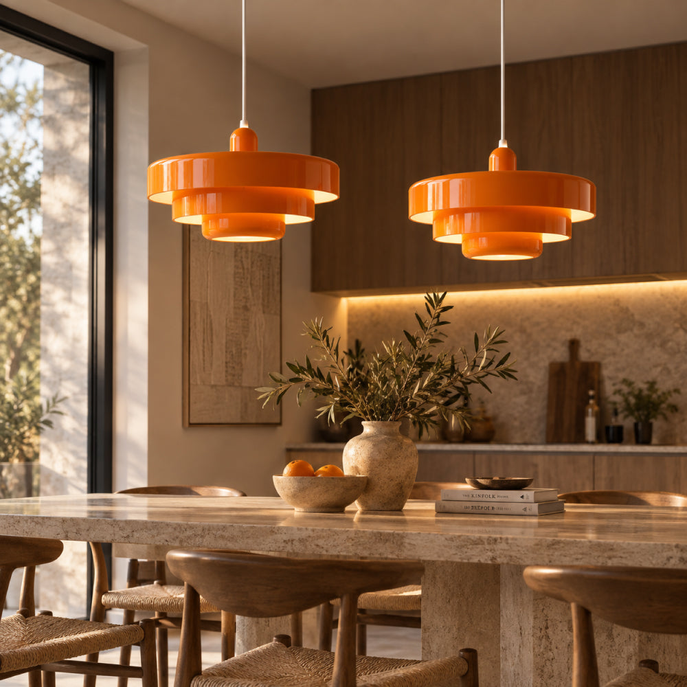 Three-Tier Bauhaus Pendellampe - Nordisk Metalarmatur - - Home Decor - {{ product_tags }
