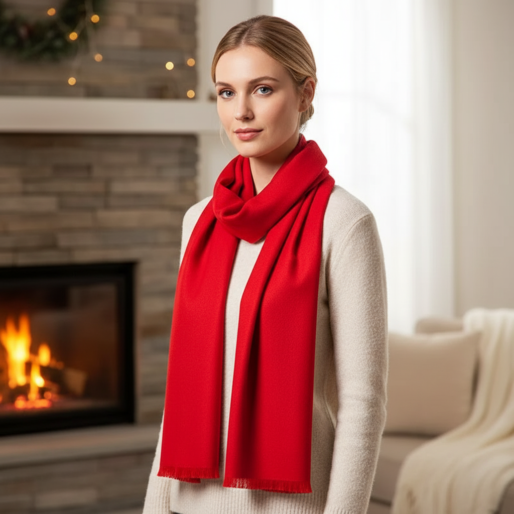 Cashmere Torklaede - Trendy Vinterstil, CashmereChic
