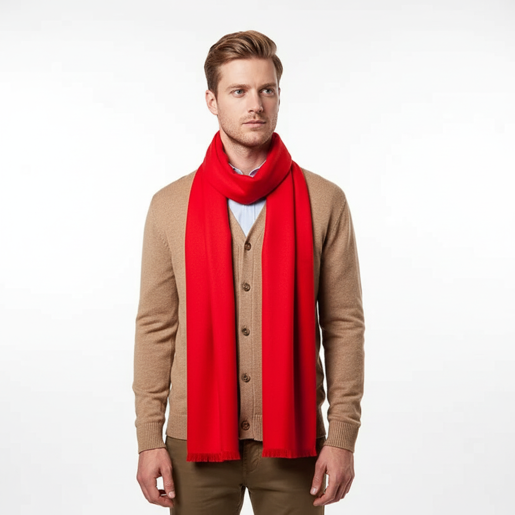 Cashmere Torklaede - Trendy Vinterstil, CashmereChic