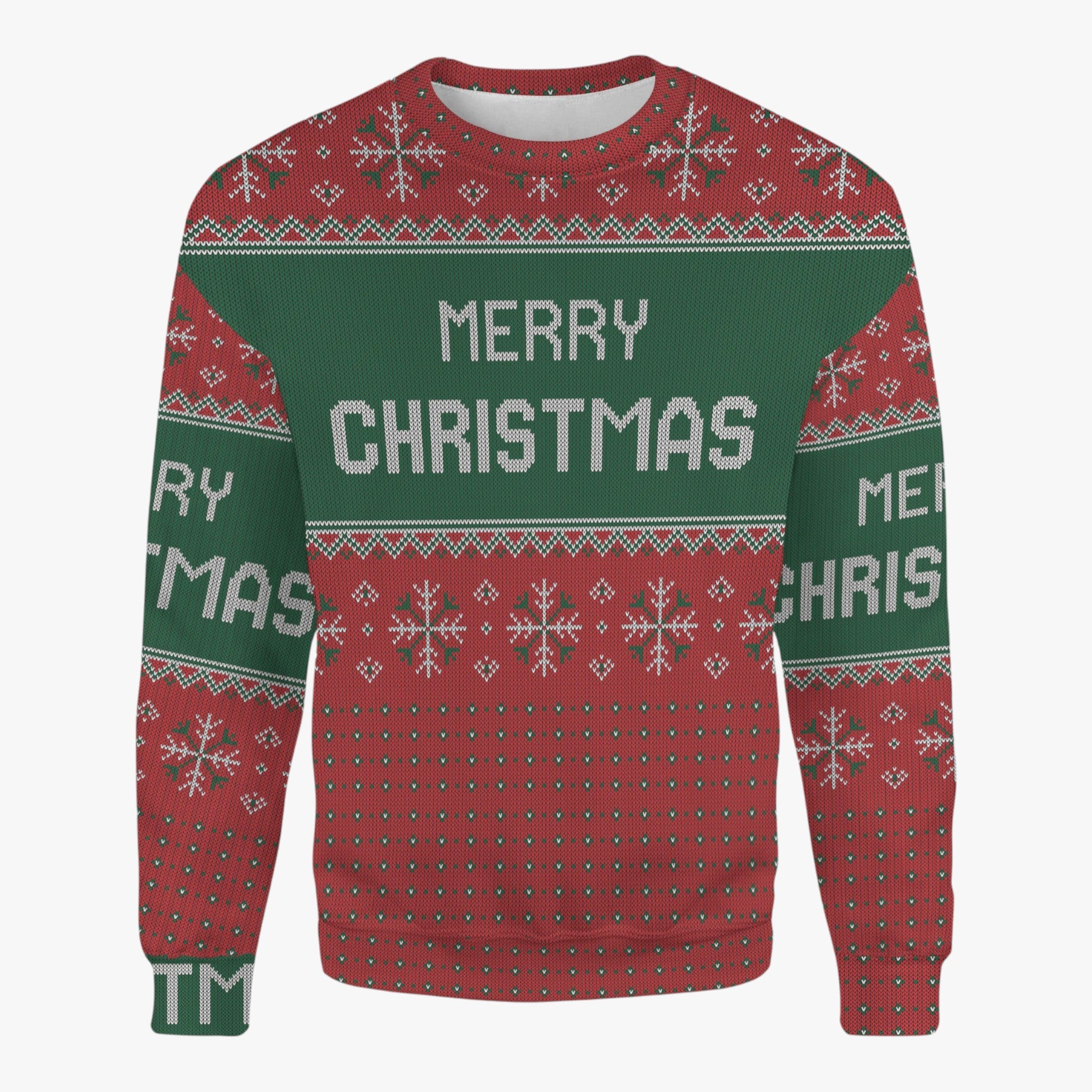 Unisex Casual Trøje med Snedækkende Motiver - Perfekt til en hyggelig vinterstil - Ontwerp 1 - - {{ product_tags }