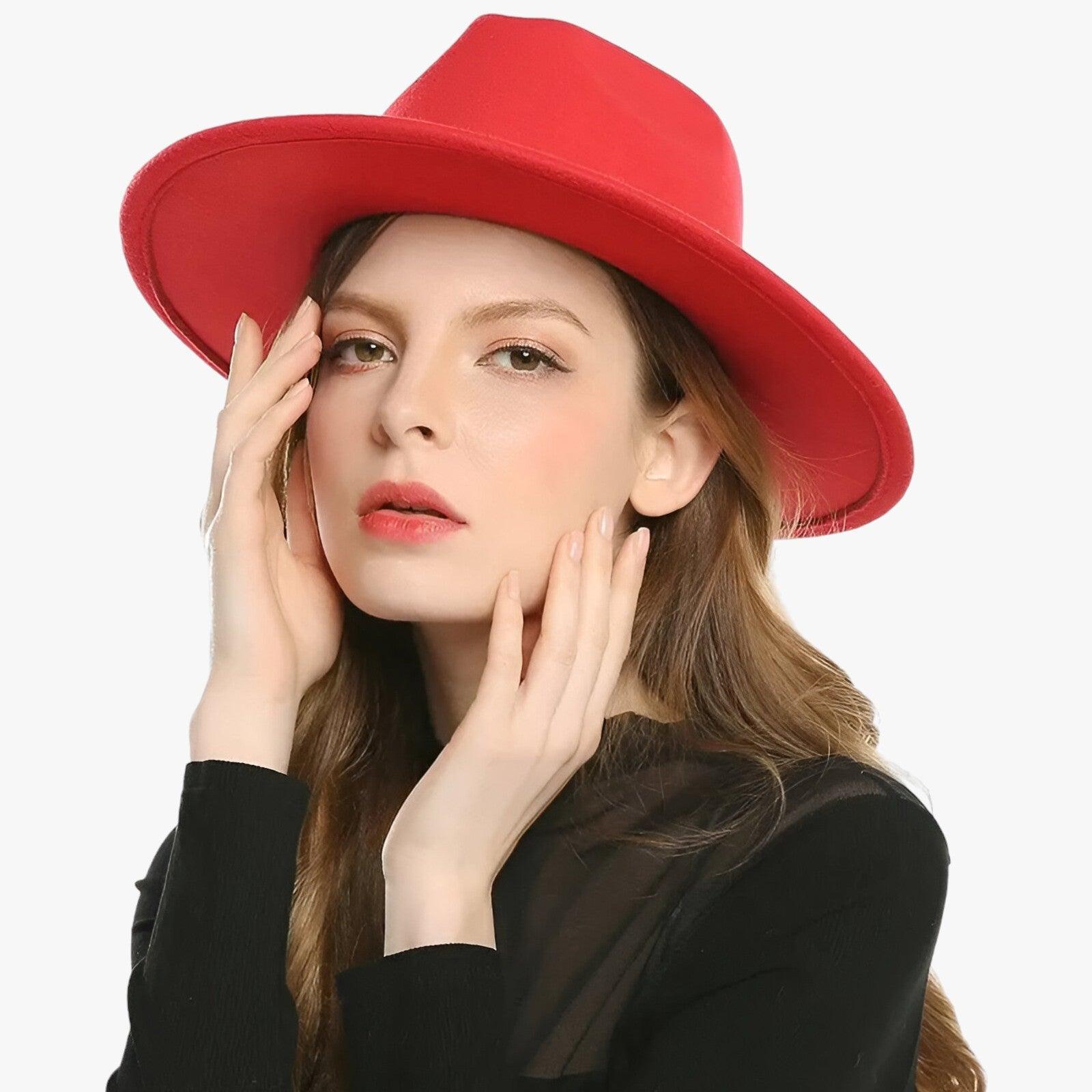 Alexis | Unisex Elegant Vintage Fedora Hat - - Fedora hatte - {{ product_tags }
