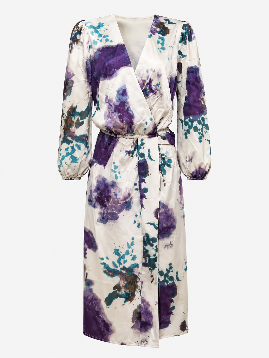 Valeria - Elegant kjole med V-hals - - Tøj > Kjoler - {{ product_tags }