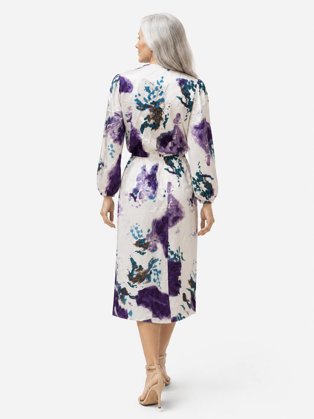 Valeria - Elegant kjole med V-hals - - Tøj > Kjoler - {{ product_tags }