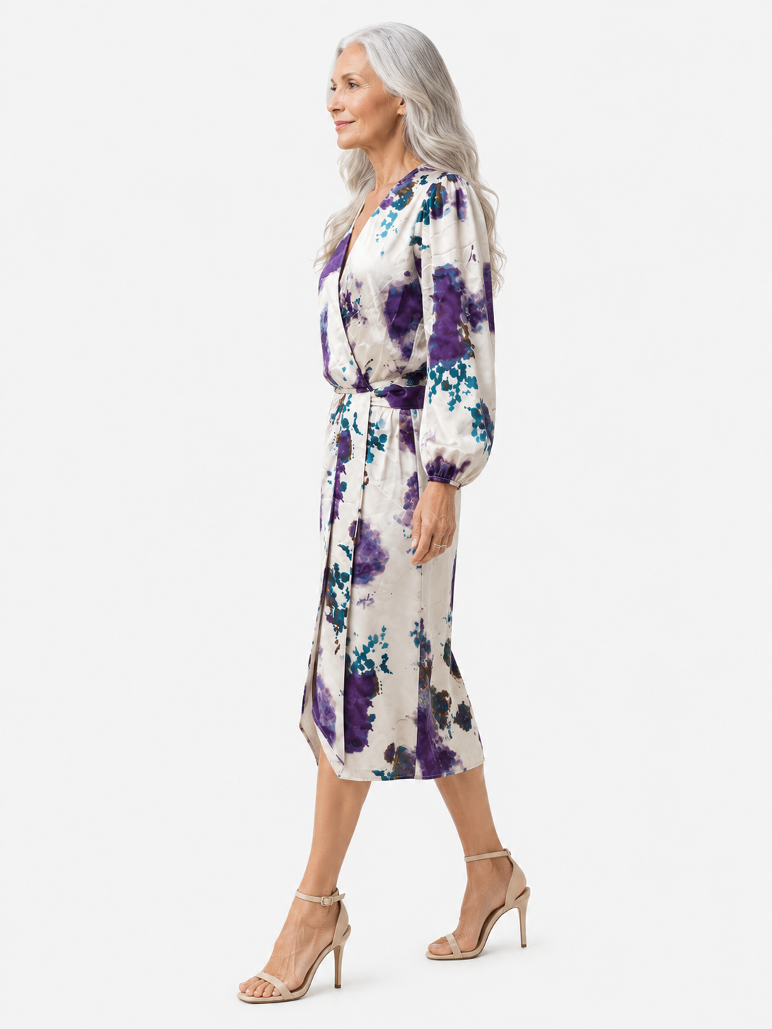 Valeria - Elegant kjole med V-hals - - Tøj > Kjoler - {{ product_tags }