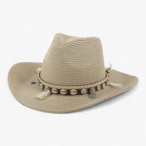 Veala | Sun Hat with Shell and Tassels