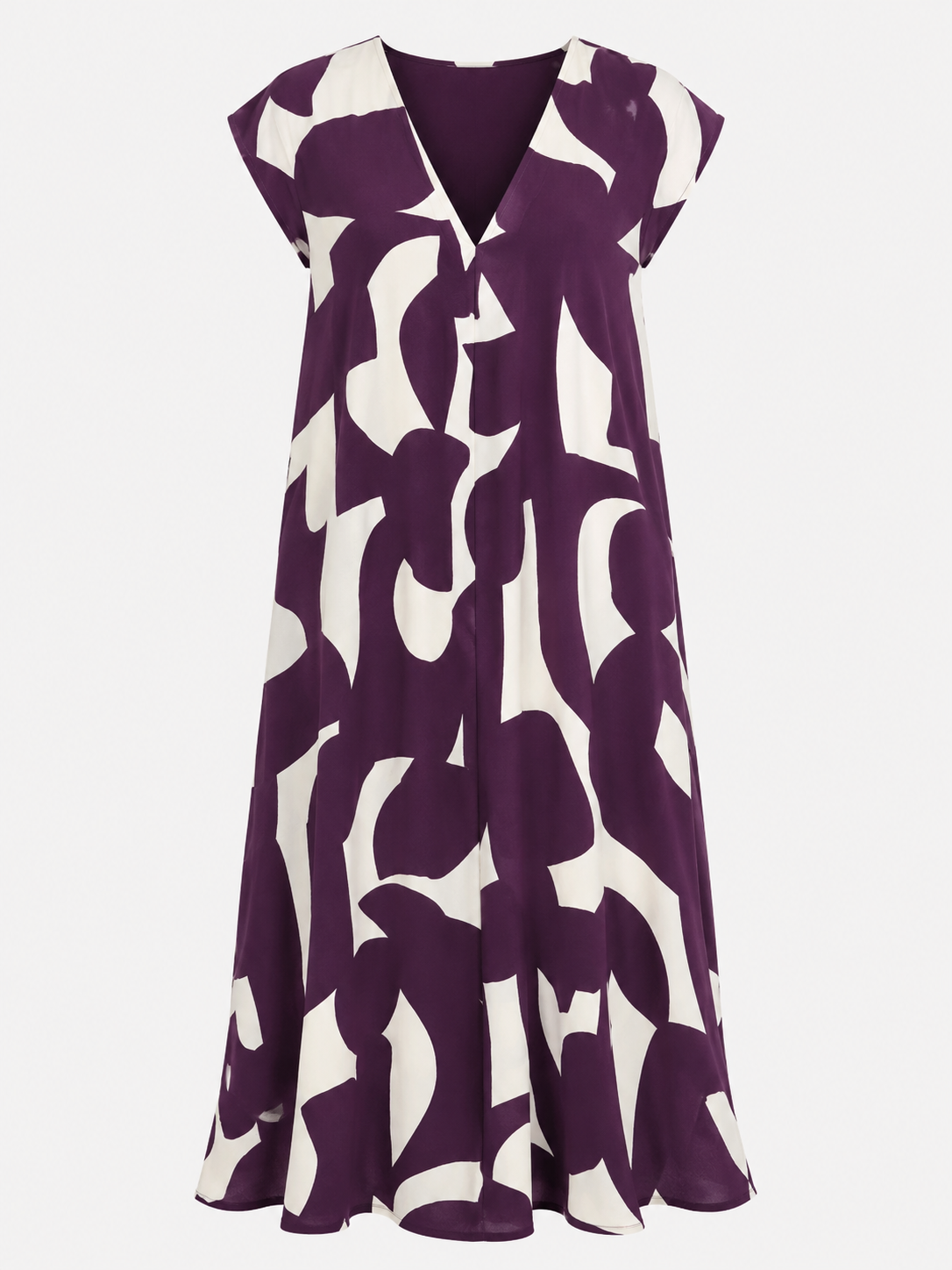 Vicki | Vestido maxi elegante con escote en V para mujer