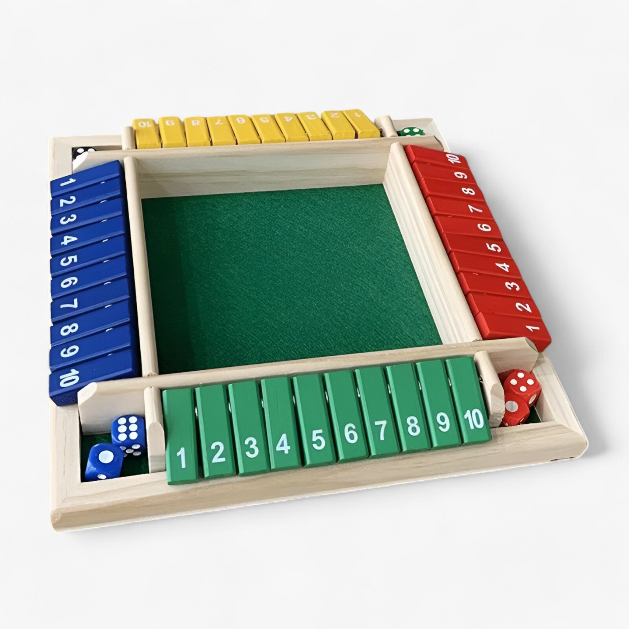 Milan | Farverigt Shut the Box Spil - - other - {{ product_tags }