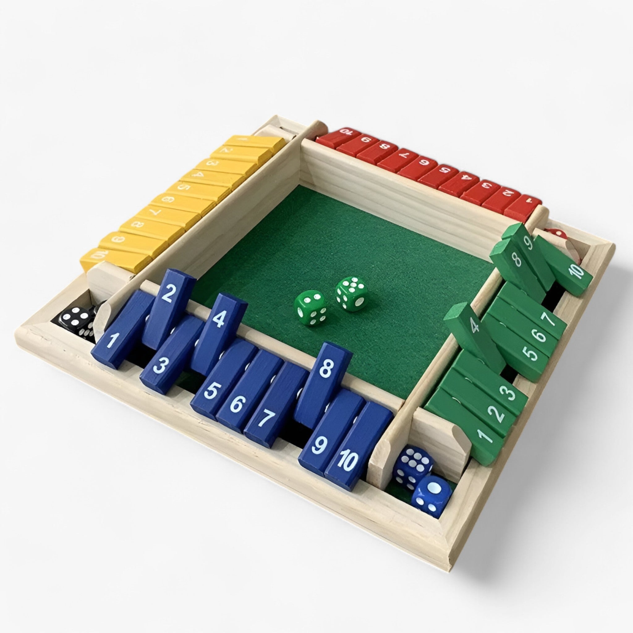 Milan | Farverigt Shut the Box Spil - - other - {{ product_tags }
