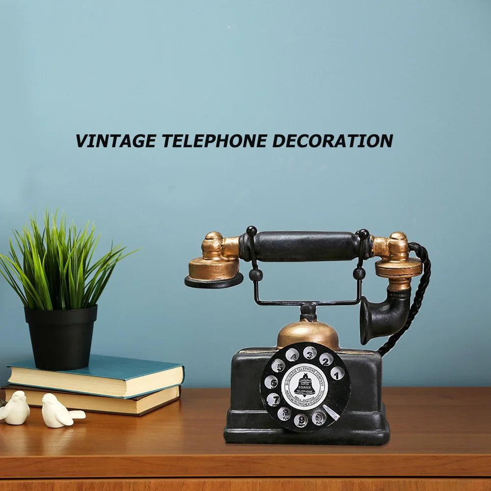 RetroTech - Antik Telefon Dekoration - - RetroTech - Antik Telefon Dekoration - €25 - {{ product_tags }