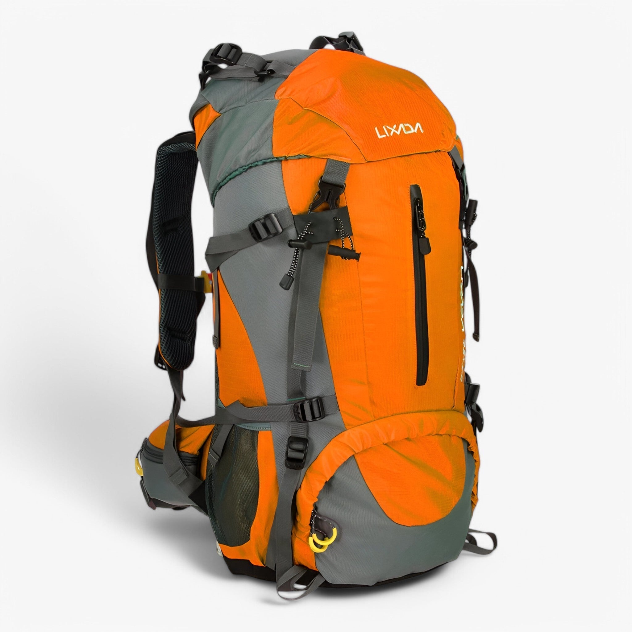 Vandtæt vandrerygsæk og campingrygsæk, 50 liter - Orange - bags - {{ product_tags }