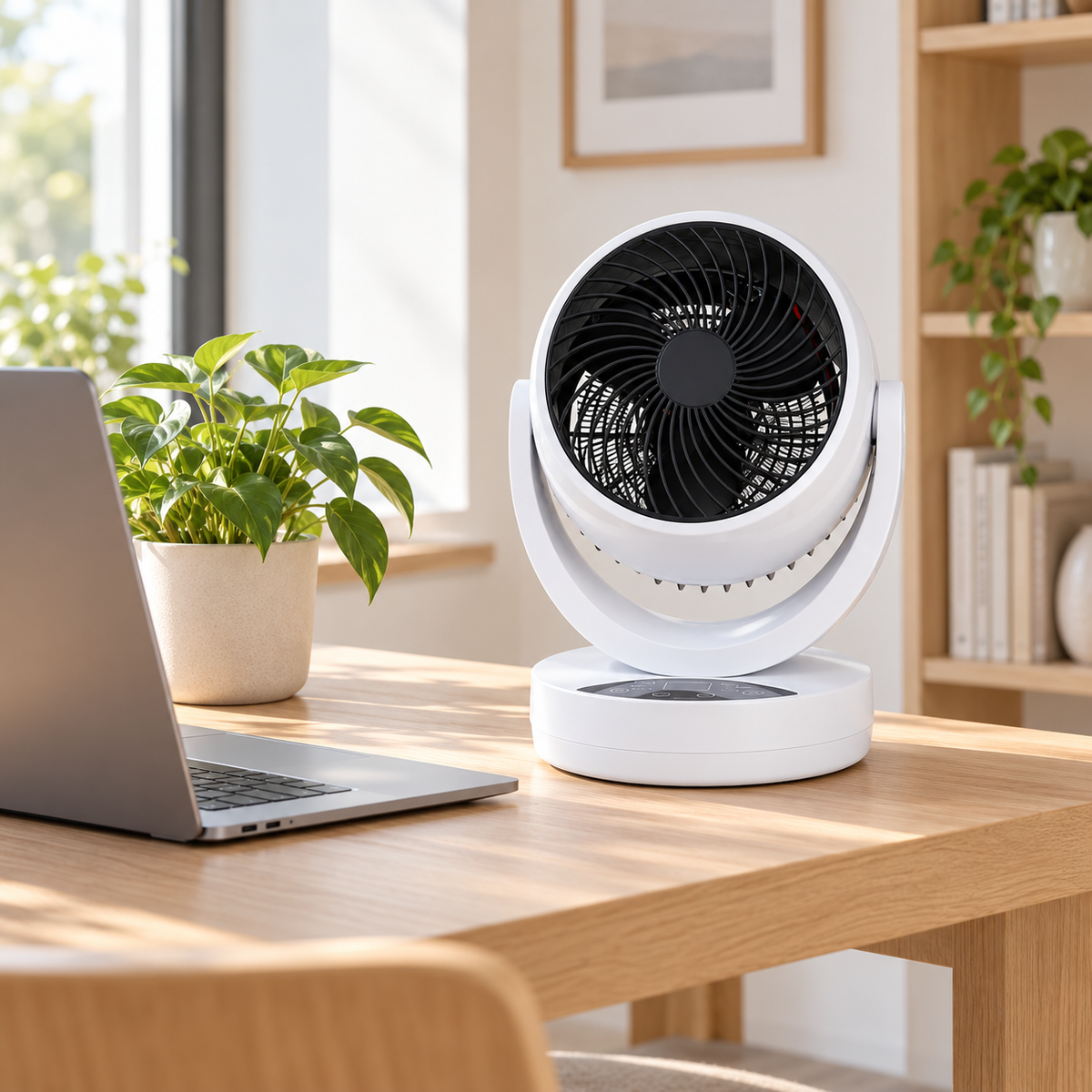 DualFlow 2-i-1 Varmeapparat og Ventilator 2000W - - Space Heaters - {{ product_tags }