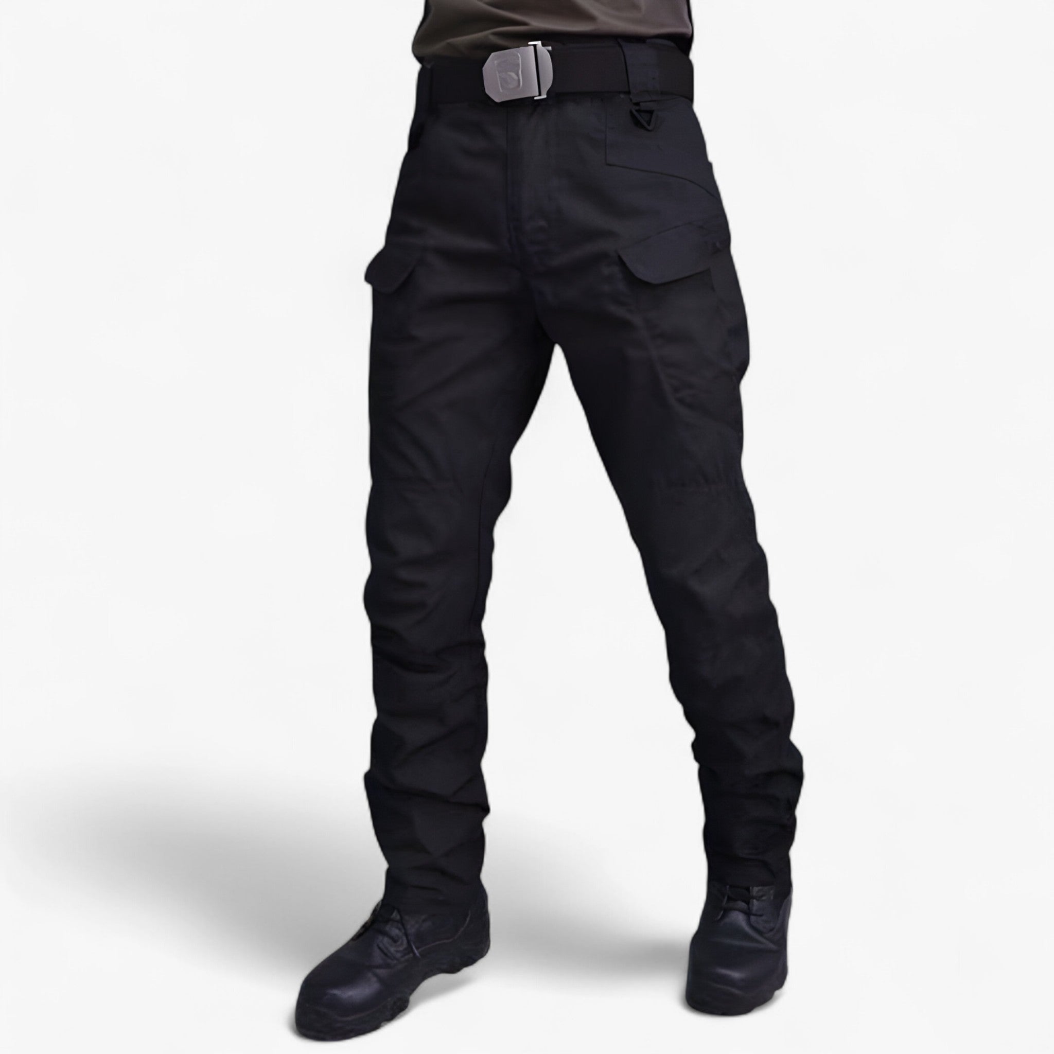 Leo | Mænds Åndbare Taktiske Bukser i Polyester - SORT - men's fashion - {{ product_tags }