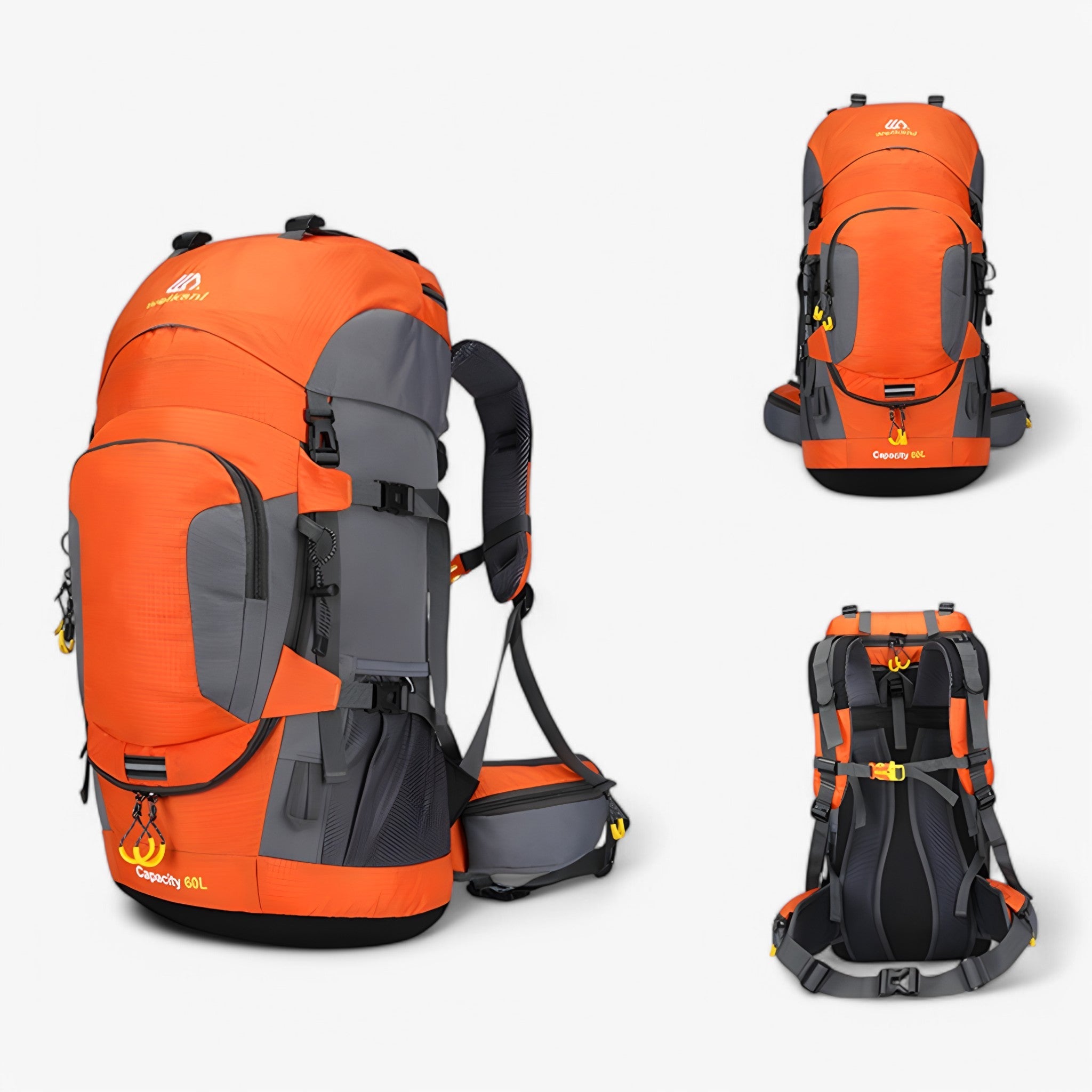 Johnny | Vandtæt rygsæk TrekPro 60L - Orange - bags - {{ product_tags }