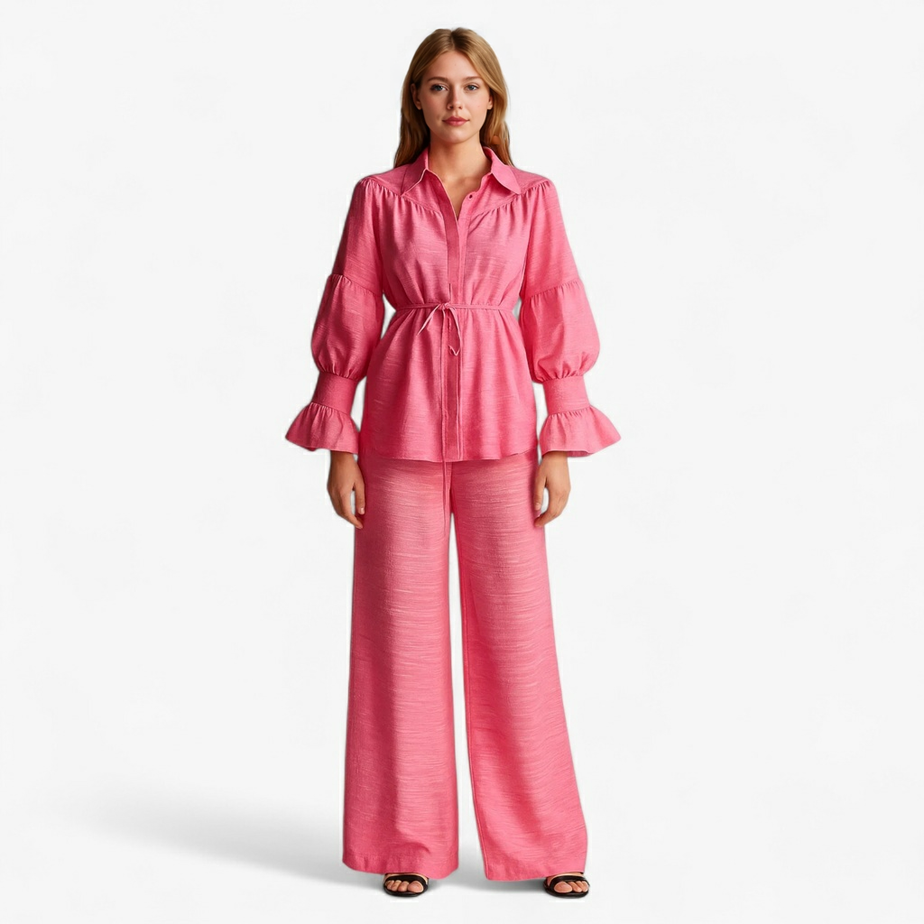 Allura | Kvinders Elegant Polyester Sæt - - Kvinders tøj - {{ product_tags }
