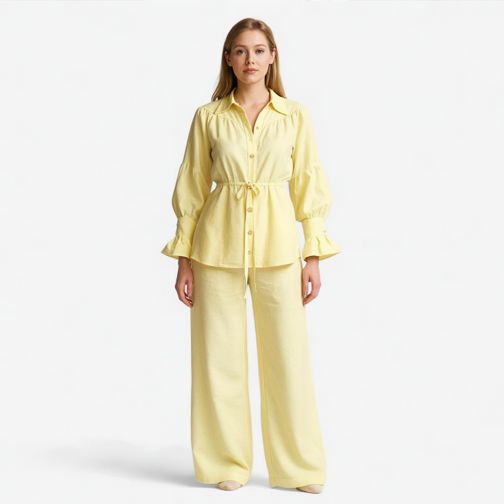 Allura | Kvinders Elegant Polyester Sæt - - Kvinders tøj - {{ product_tags }