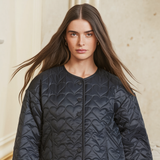 Evelyn | Quilted Heart Jacket - Versatile Comfort for Fall/Winter