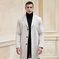 Kirk | Giacca lunga di cotone - Elegante e adatta per business casual da uomo