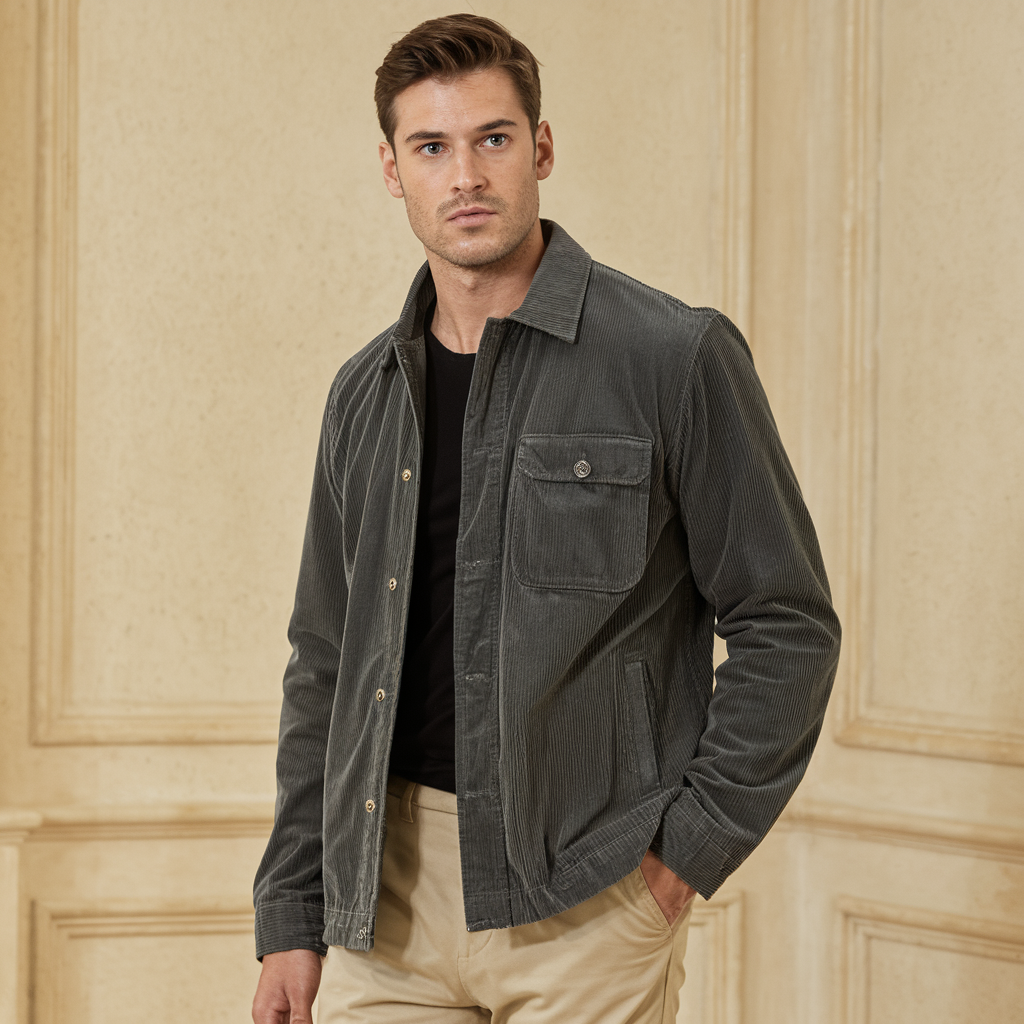Robert | Corduroy Jakken - Vintage og trendy - - men's fashion - {{ product_tags }