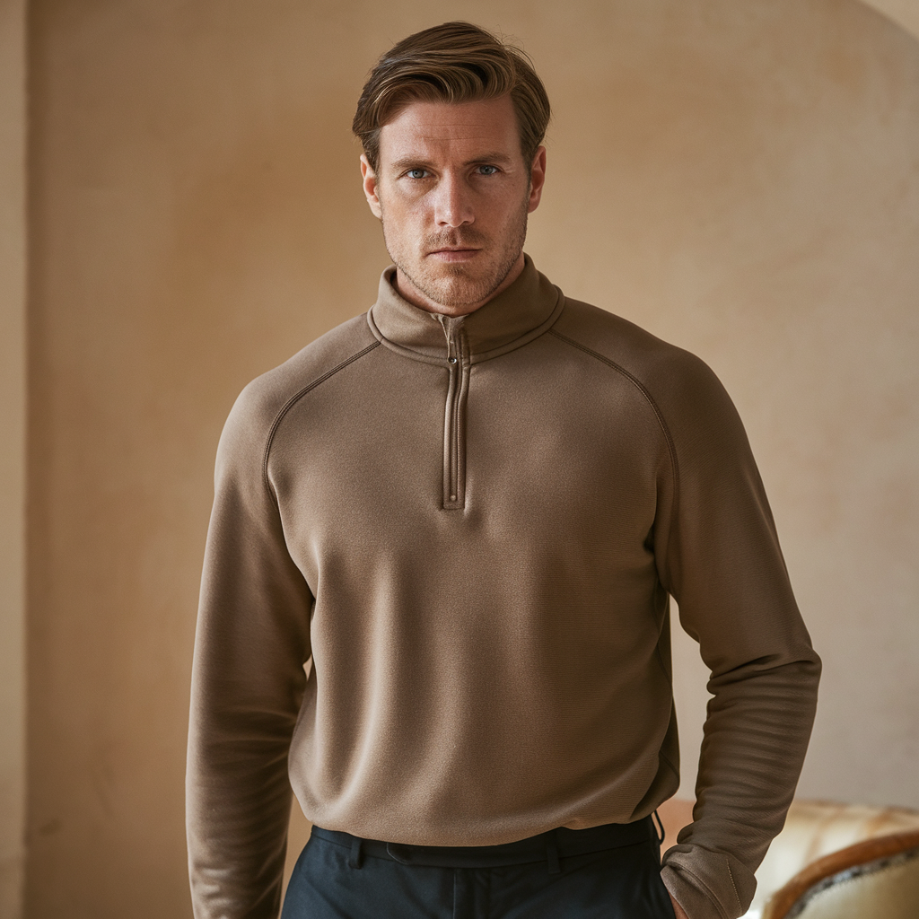 Bruno | Halfzip Sweater - - men's fashion - {{ product_tags }